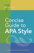 Cover: Concise Guide to APA Style - American Psychological Association