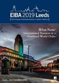 Cover: What Now? International Business in a Confused World Order - European International Business Academy