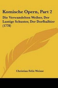 Enlarge image Cover: Komische Opern, Part 2 - Kessinger Publishing