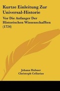 Cover: Kurtze Einleitung Zur Universal-Historie - Kessinger Publishing