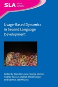 Cover: Usage-Based Dynamics in Second Language Development - Multilingual Matters