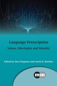 Enlarge image Cover: Language Prescription - Multilingual Matters