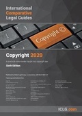 Cover: The International Comparative Legal Guide to Copyright 2020 - Global Legal Group Ltd