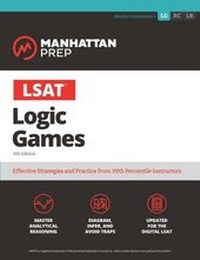 Enlarge image Cover: LSAT Logic Games - Manhattan Prep Publishing