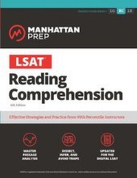 Enlarge image Cover: LSAT Reading Comprehension - Manhattan Prep Publishing