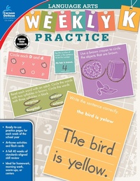 Enlarge image Cover: Language Arts, Grade K - Carson Dellosa Education