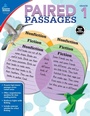Cover: Paired Passages, Grade 1 - Carson Dellosa Education