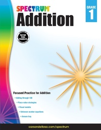 Enlarge image Cover: Addition, Grade 1 - Spectrum