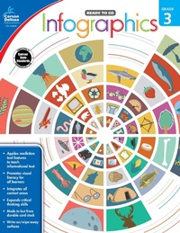 Enlarge image Cover: Infographics, Grade 3 - Carson Dellosa Education