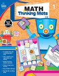 Cover: Math Thinking Mats, Grade 1 - Carson Dellosa Education