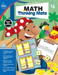 Cover: Math Thinking Mats, Grade 4 - Carson Dellosa Education