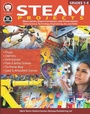 Cover: STEAM Projects Workbook - Mark Twain Media