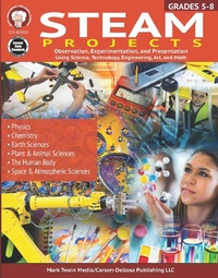 Enlarge image Cover: STEAM Projects Workbook - Mark Twain Media