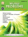 Cover: Word Problems Quick Starts Workbook - Mark Twain Media