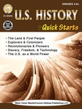 Cover: U.S. History Quick Starts Workbook - Mark Twain Media