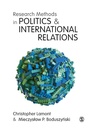 Cover: Research Methods in Politics and International Relations - SAGE Publications Ltd