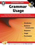 Cover: Common Core: Grammar Usage - Mark Twain Media