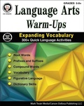 Cover: Language Arts Warm-Ups, Grades 5 - 8 - Mark Twain Media