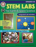 Cover: STEM Labs for Earth & Space Science, Grades 6 - 8 - Mark Twain Media