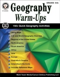 Cover: Geography Warm-Ups, Grades 5 - 8 - Mark Twain Media