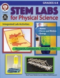 Cover: STEM Labs for Physical Science, Grades 6 - 8 - Mark Twain Media