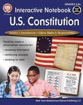 Cover: Interactive Notebook: U.S. Constitution, Grades 5 - 12 - Mark Twain Media
