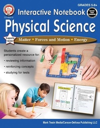 Enlarge image Cover: Interactive Notebook: Physical Science, Grades 5 - 8 - Mark Twain Media