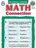 Cover: Math Connection, Grade 2 - Rainbow Bridge Publishing (UT)