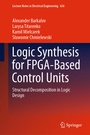 Cover: Logic Synthesis for FPGA-Based Control Units - Springer