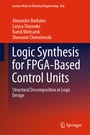 Cover: Logic Synthesis for FPGA-Based Control Units - Springer