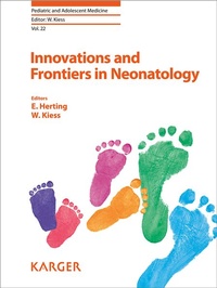 Enlarge image Cover: Innovations and Frontiers in Neonatology - Karger, S
