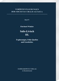 Cover: Salis-Livisch III. - Harrassowitz Verlag