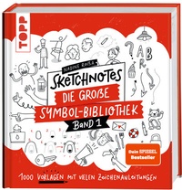 Abbildung von: Sketchnotes. Die große Symbol-Bibliothek. - Frech