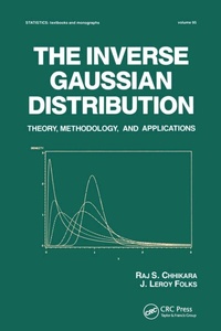 Enlarge image Cover: The Inverse Gaussian Distribution - CRC Press