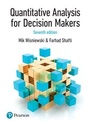 Cover: Quantitative Analysis for Decision Makers - Pearson