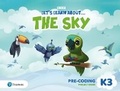 Cover: Let's Learn About the Earth (AE) - 1st Edition (2020) - Pre-coding Project Book - Level 3 (the Sky) - Pearson Education Limited