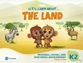 Cover: Let's Learn About the Earth (AE) - 1st Edition (2020) - Personal, Social & Emotional Development Project Book - Level 2 (the Land) - Pearson Education Limited