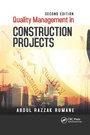 Cover: Quality Management in Construction Projects - CRC Press