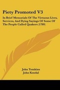 Cover: Piety Promoted V3 - Kessinger Publishing