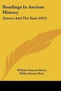 Cover: Readings In Ancient History - Kessinger Publishing