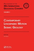 Cover: Contemporary Lithospheric Motion Seismic Geology - CRC Press
