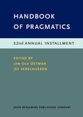 Cover: Handbook of Pragmatics - John Benjamins Publishing Company