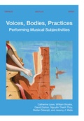 Cover: Voices, Bodies, Practices - Leuven University Press
