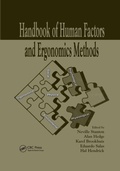 Cover: Handbook of Human Factors and Ergonomics Methods - CRC Press