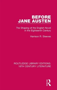 Enlarge image Cover: Before Jane Austen - Routledge