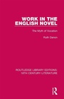Cover: Work in the English Novel - Routledge