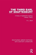 Cover: The Third Earl of Shaftesbury - Routledge