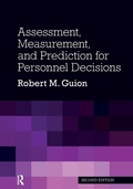 Cover: Assessment, Measurement, and Prediction for Personnel Decisions - Routledge