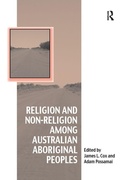 Cover: Religion and Non-Religion among Australian Aboriginal Peoples - Routledge