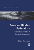 Cover: Europe's Hidden Federalism - Routledge